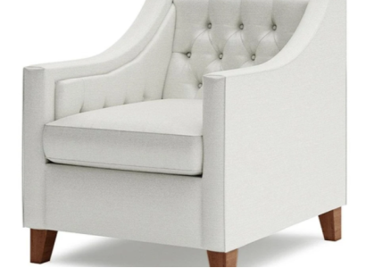 Armchair Textile Fabric White Creative Furniture new Loft Living room Modern